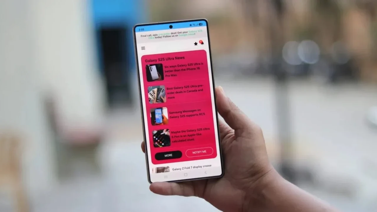 Yeni Samsung İnternet güncellemesi daha renkli bir menü getiriyor