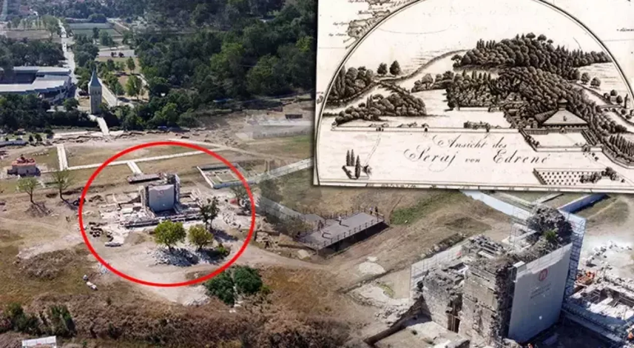 Zürih Arşivlerinden Osmanlı’ya Sürpriz Miras: Edirne Sarayı’nın En Net Gravürü Bulundu