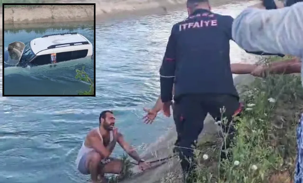 İtfaiyeyi Geri Çevirdi, Kanaldan Kendi Çıktı! Adana’da Nefes Kesen Anlar