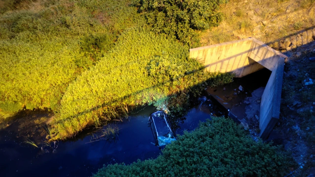 Sabaha Karşı Kabus: Otomobil Gölete Uçtu!
