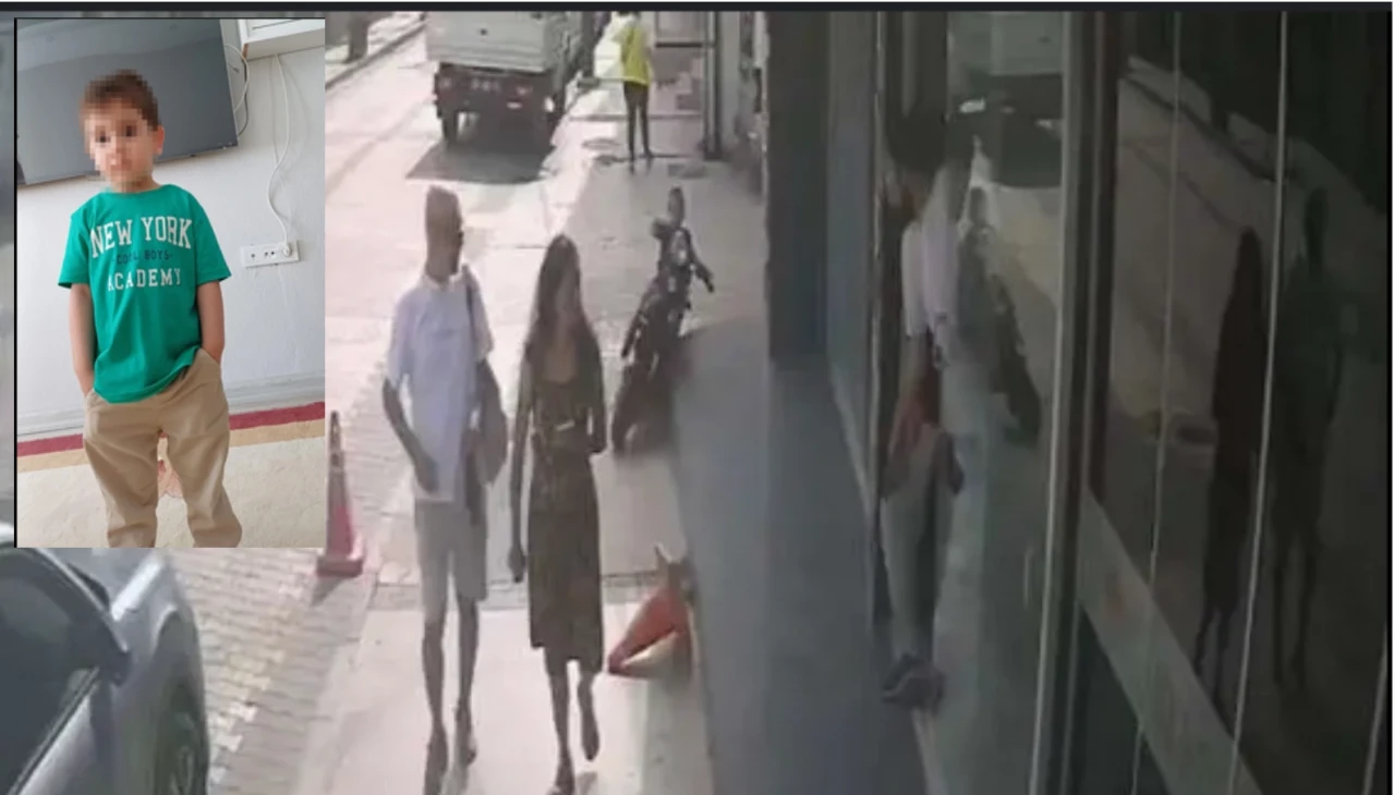 İzmir’de Minik Ömer Halis Motosikletle Düştü