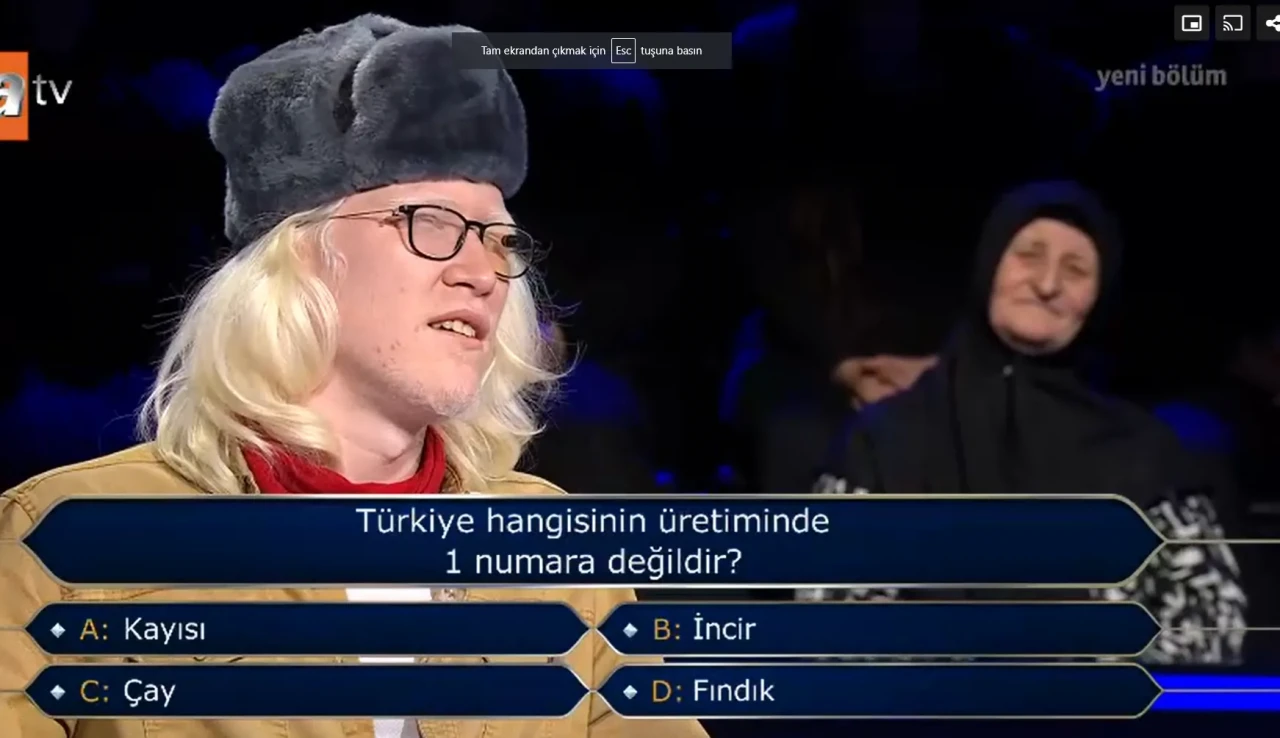 Türkiye hangisinin üretiminde bir (1) numara değildir?