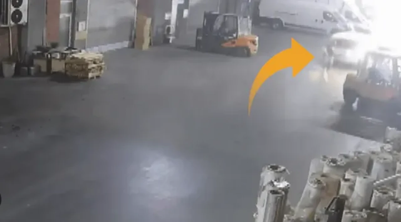 Başakşehir’de Depoda Kaza: Geri Manevra Yapan Araç Yayaya Çarptı