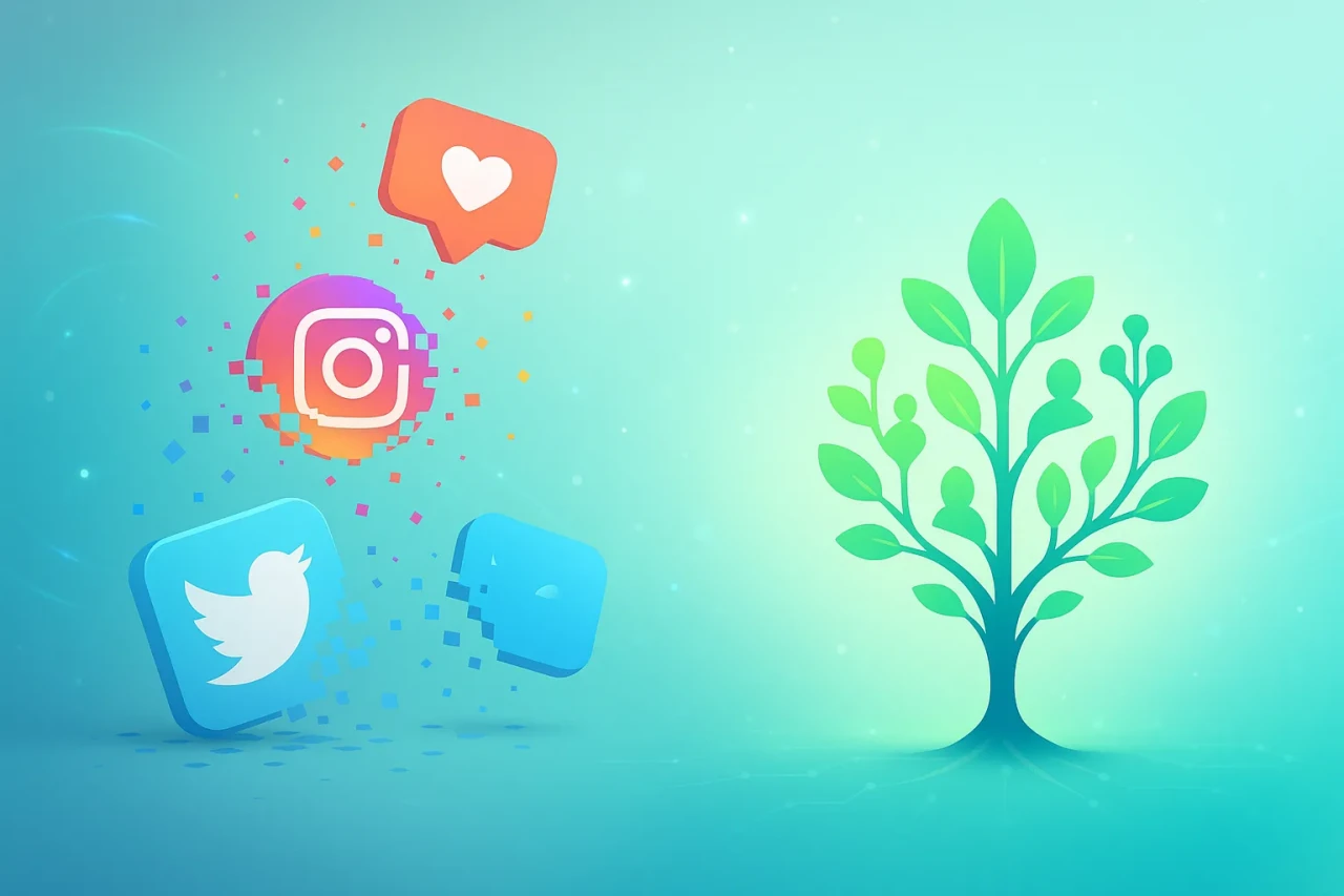 Sosyal medyanın eski ruhunu özleyenlere! İşte influencersız 'sosyal' medya