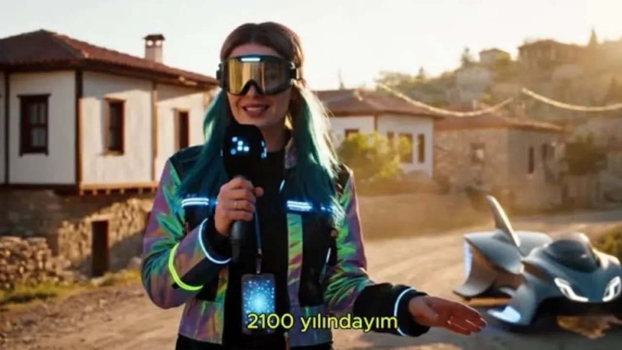 2100 yılında gerçekleşen sokak röportajı yayınlandı! Şimdi kargo ışınlanarak geliyor