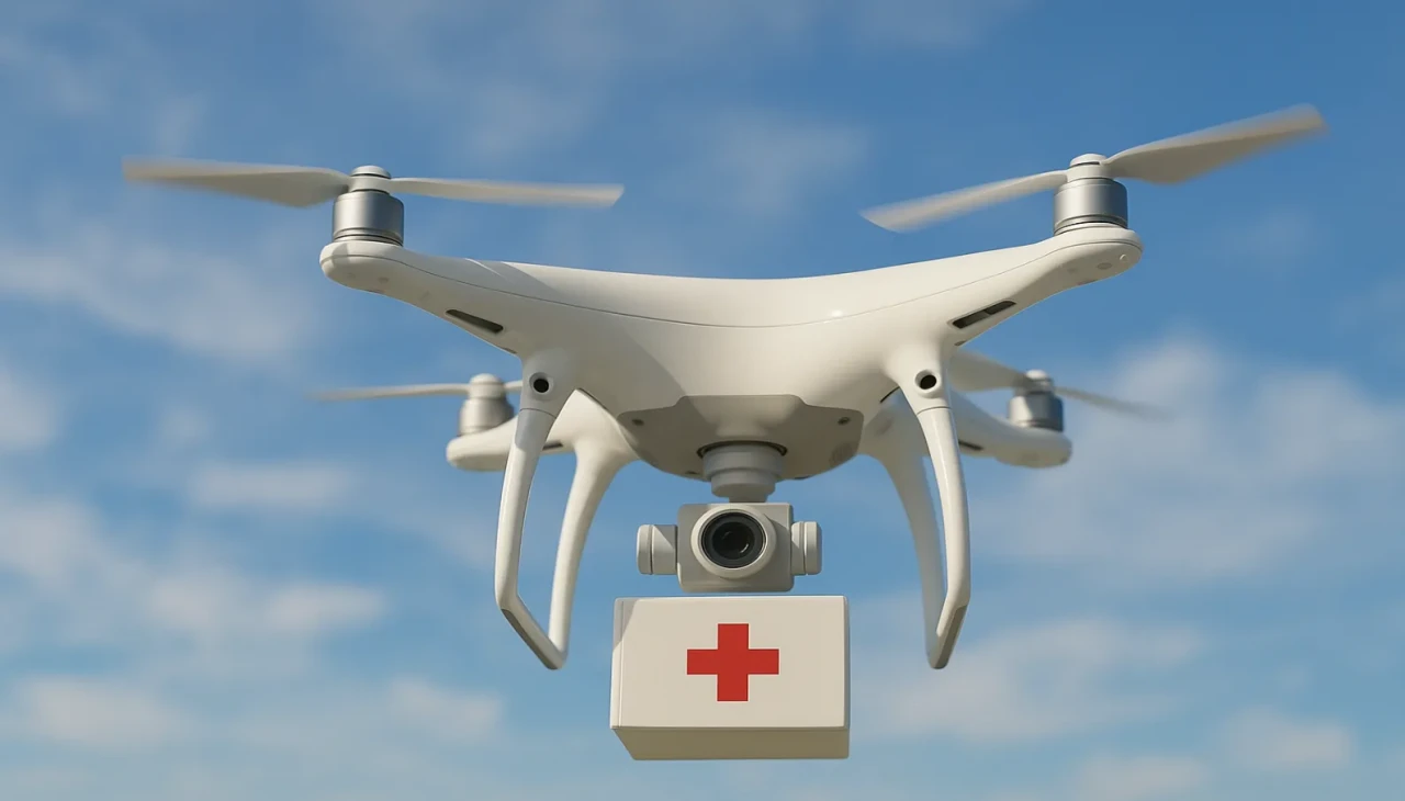 Dronelar sağlıkta devrim yaratıyor: Kritik ilaçlar artık dakikalar içinde teslim ediliyor!