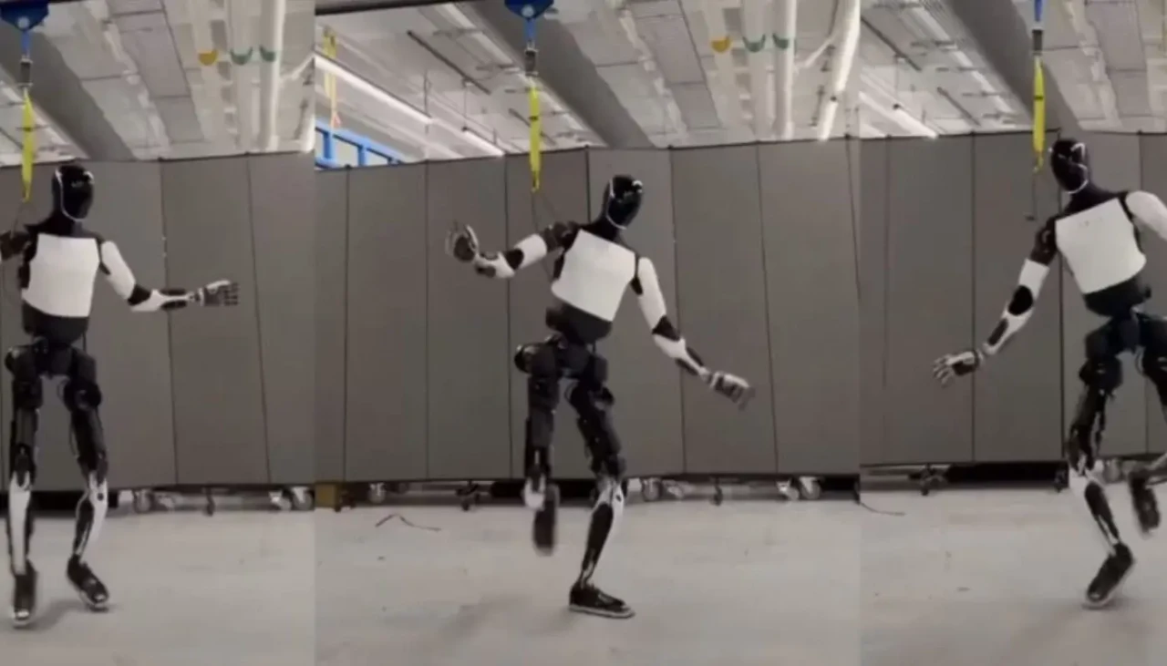 Tesla'nın İnsansı Robotunun Şık Dans Hareketlerini İzleyin!