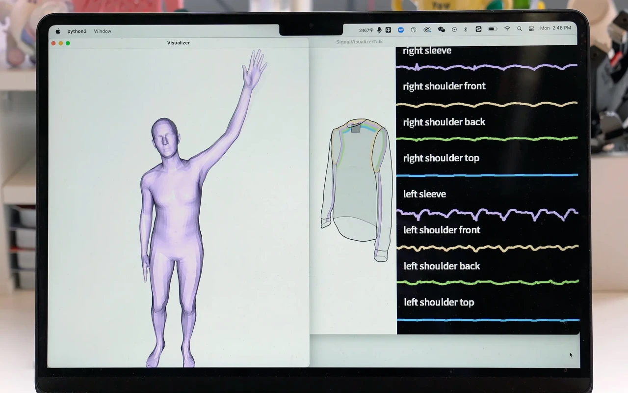 Yapay Zekâ Destekli Akıllı Tişört: Egzersiz Algısı, Kapasitif Dikişlerle Mümkün