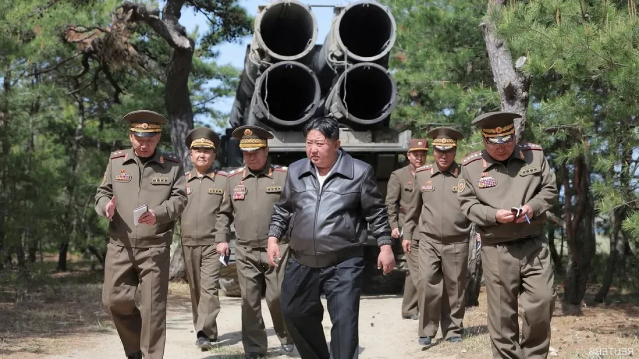 Güney Kore ve ABD'ye Karşı Füze Gövde Gösterisi