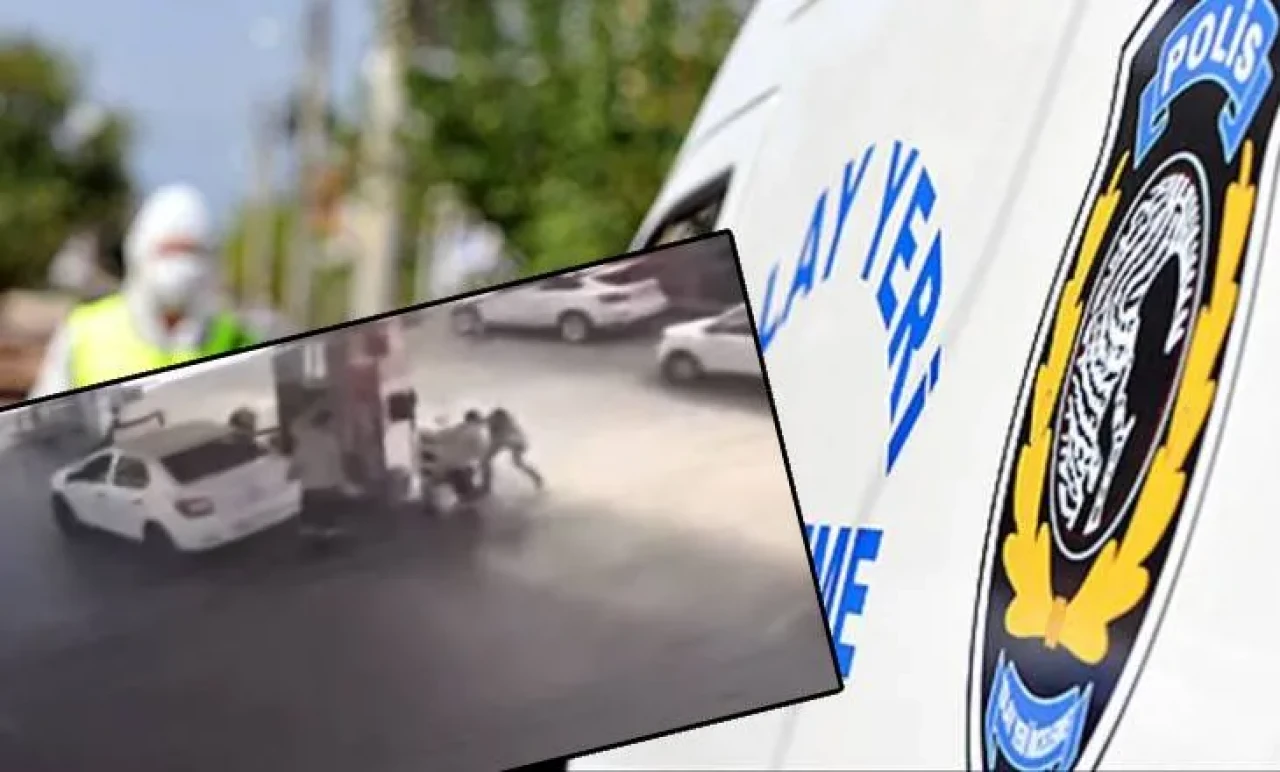 Akaryakıt İstasyonunda Kan Donduran Saldırı! Mesai Arkadaşını Bacağından Bıçakladı