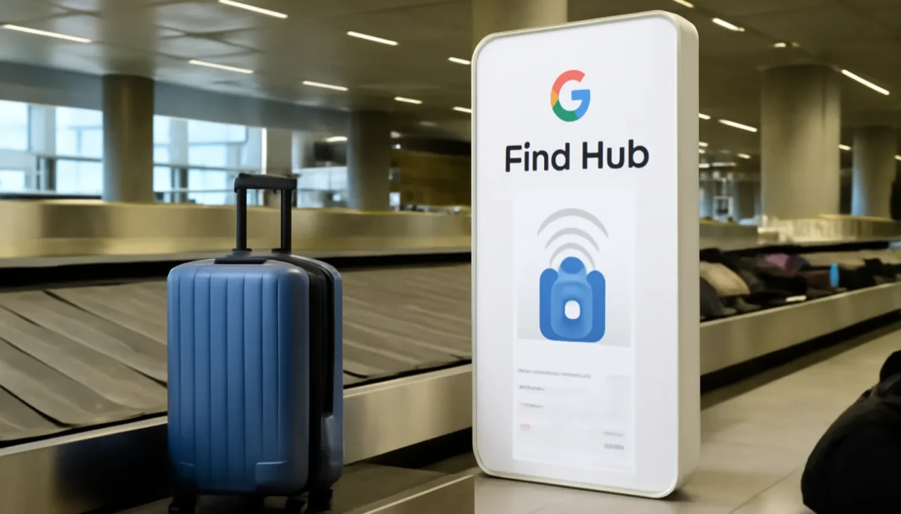 Kaybolan Bagajlara Veda: Google, Find Hub ile Çözüm Sunuyor
