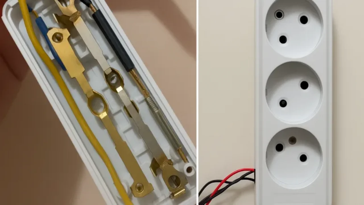 Üçlü prizdeki bu deliğe dikkat: Fark etmeden izleniyor olabilirsiniz!