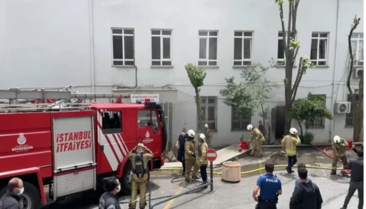 Üsküdar Devlet Hastanesi’nde Yangın Alarmı
