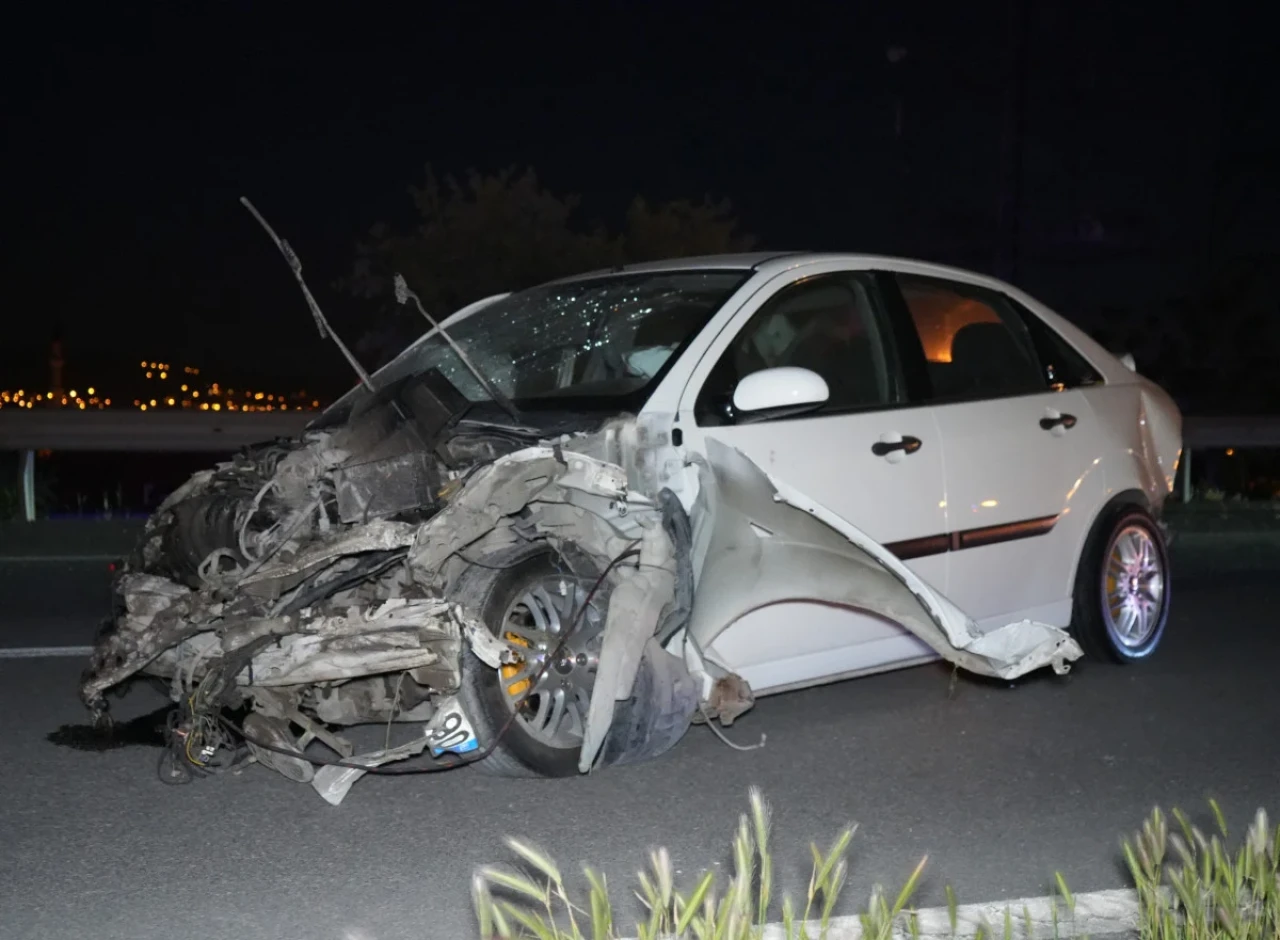 Kırıkkale'de Emniyet Kemeri Takmayan Sürücü Kazada Can Verdi