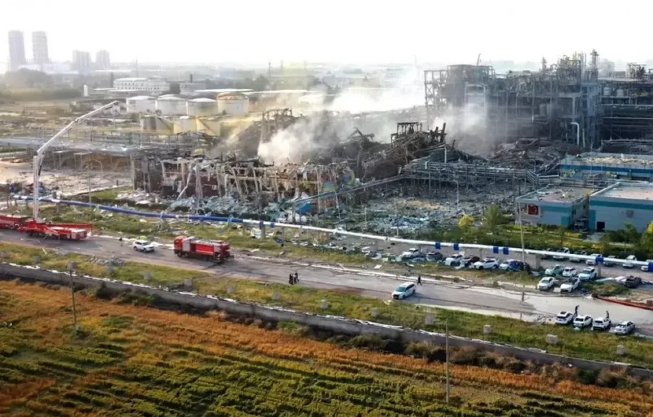 Çin’de kimya fabrikasında patlama: 5 Ölü, 6 kayıp