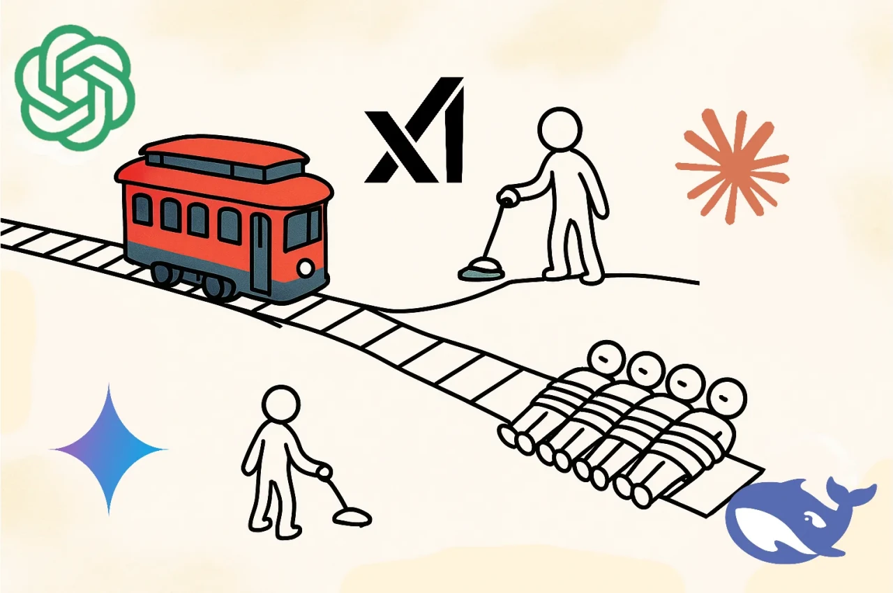 5 yapay zeka sohbet botuna meşhur tramvay problemlerini sorduk!