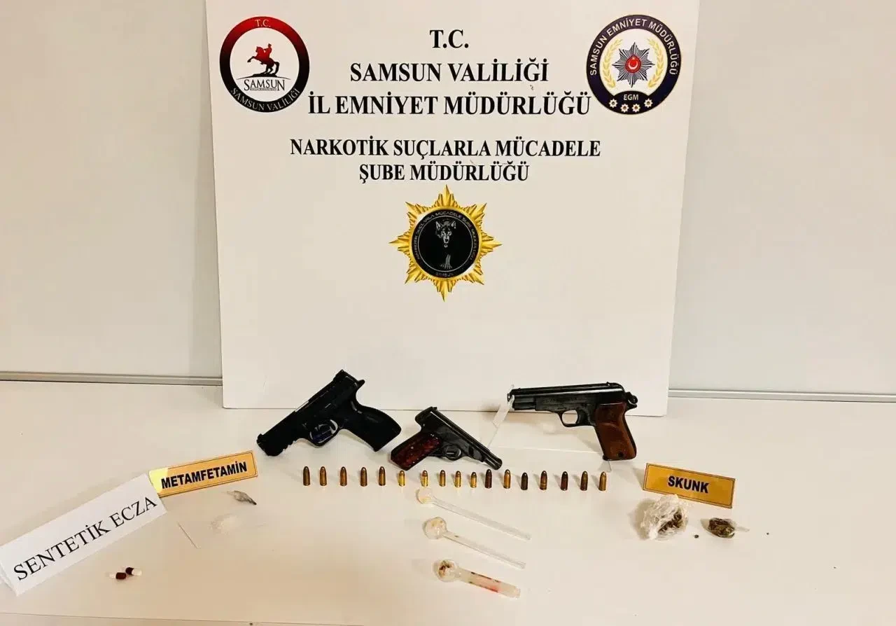 Samsun’da Uyuşturucu Operasyonu: 3 İlçede Eş Zamanlı Baskın, 4 Gözaltı