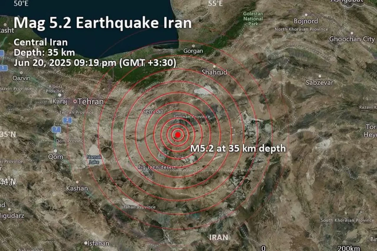 Tahran Sarsıldı! İsrail Saldırıları Sürerken 5.2 Büyüklüğünde Deprem
