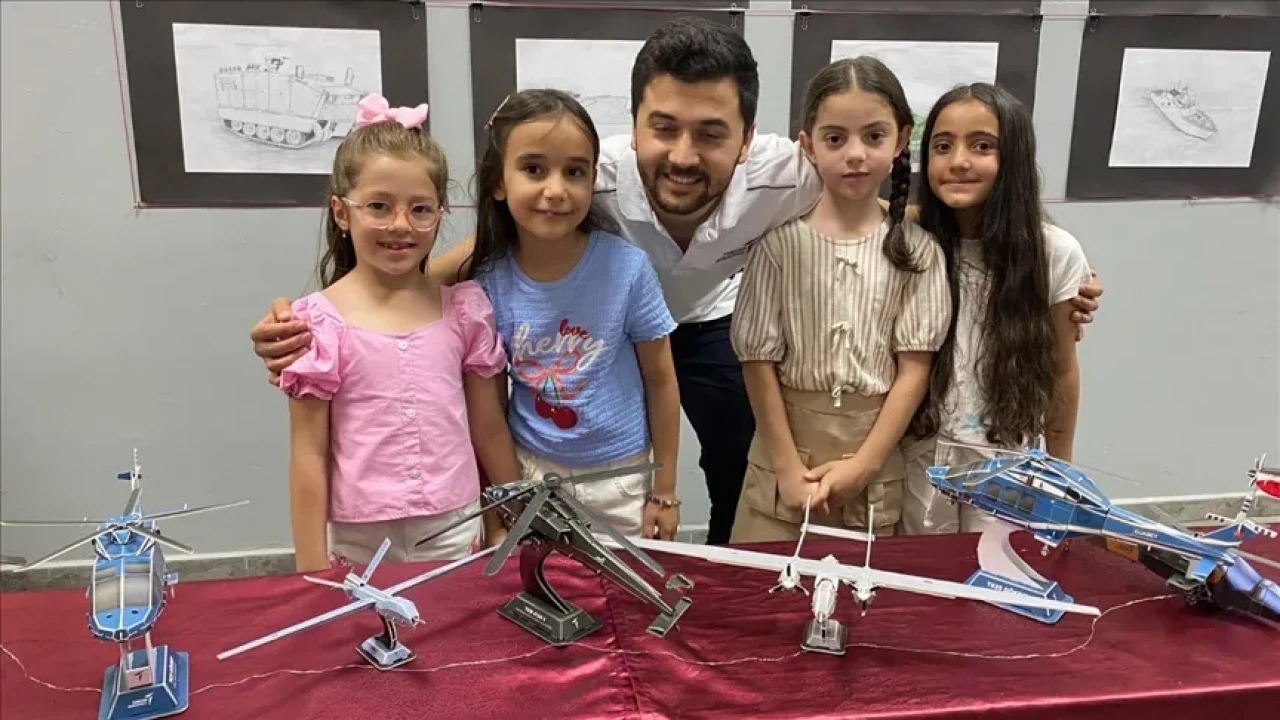 TUSAŞ’a minik yüreklerden büyük destek