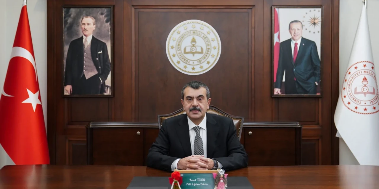 Bakan Tekin'den 2024-2025 eğitim öğretim yılı sonu mesajı