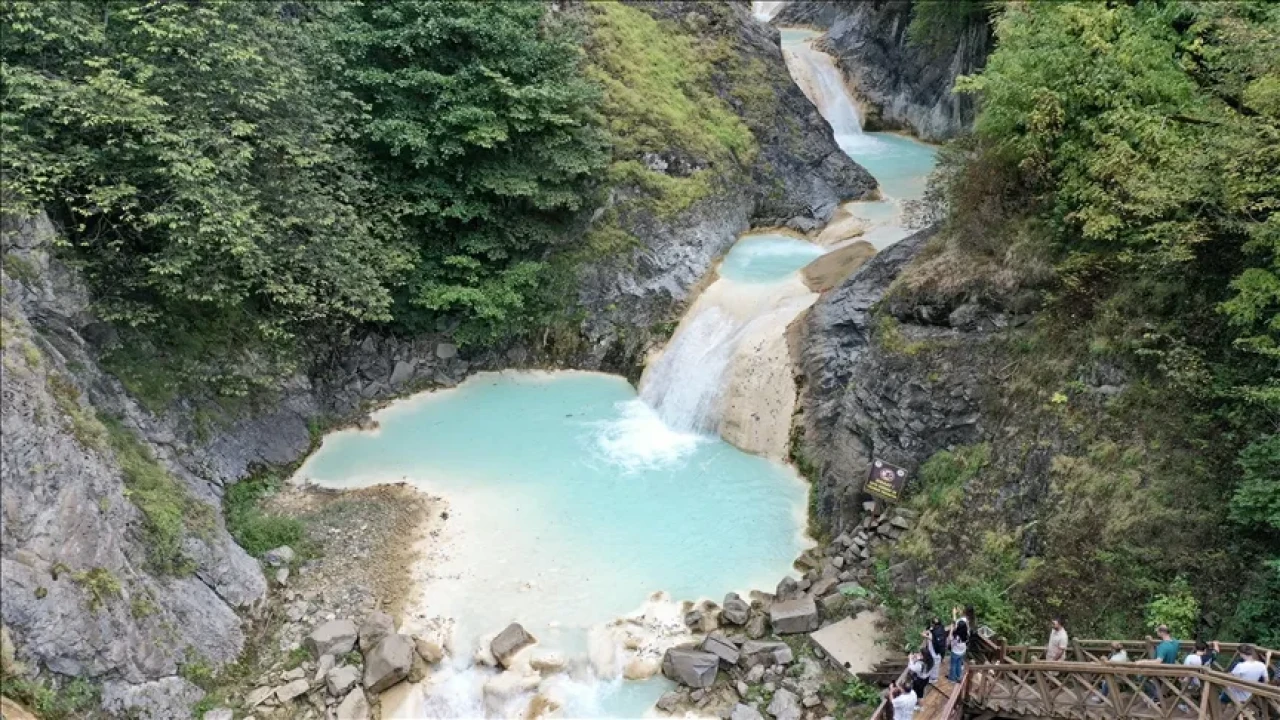 Giresun'da Mavi Göl Çevresinde Taşkın Riski Azaltan Altyapı Projesi Başlatıldı