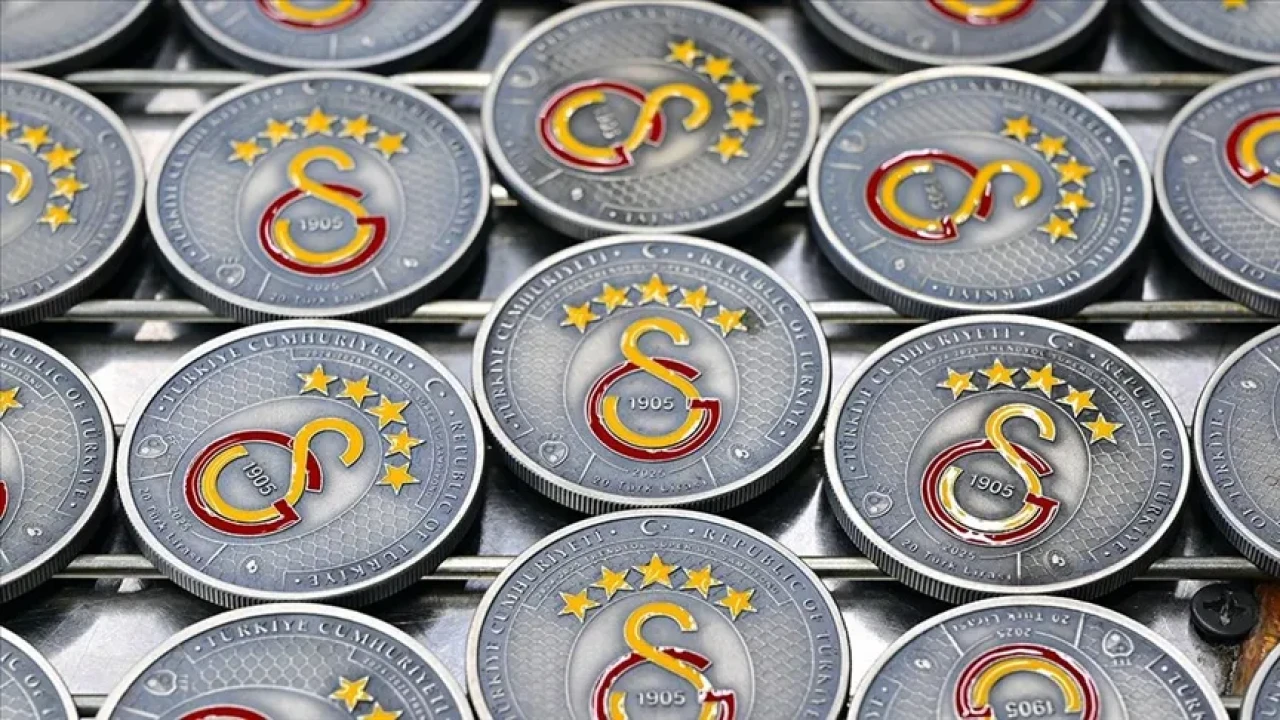 Darphane’den Galatasaray’a 25. Şampiyonluk Anısına Koleksiyon Parası