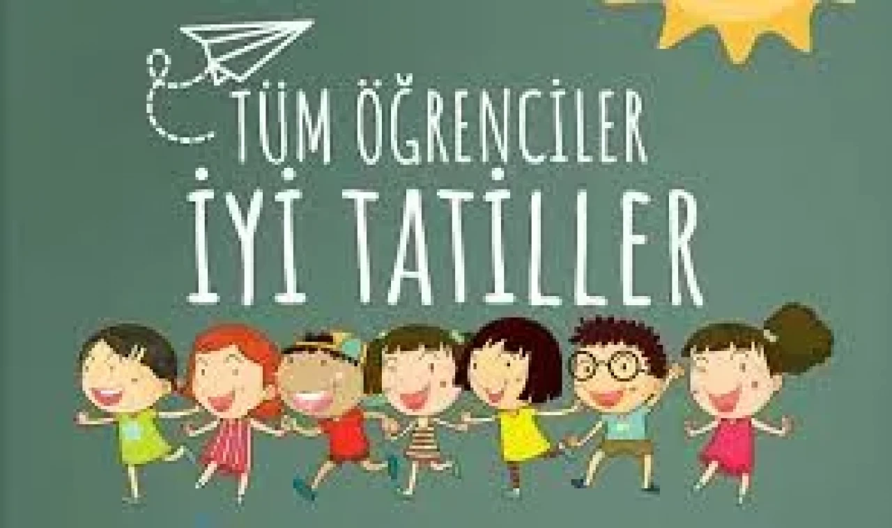 Yaz tatili başladı, karneler bugün veriliyor