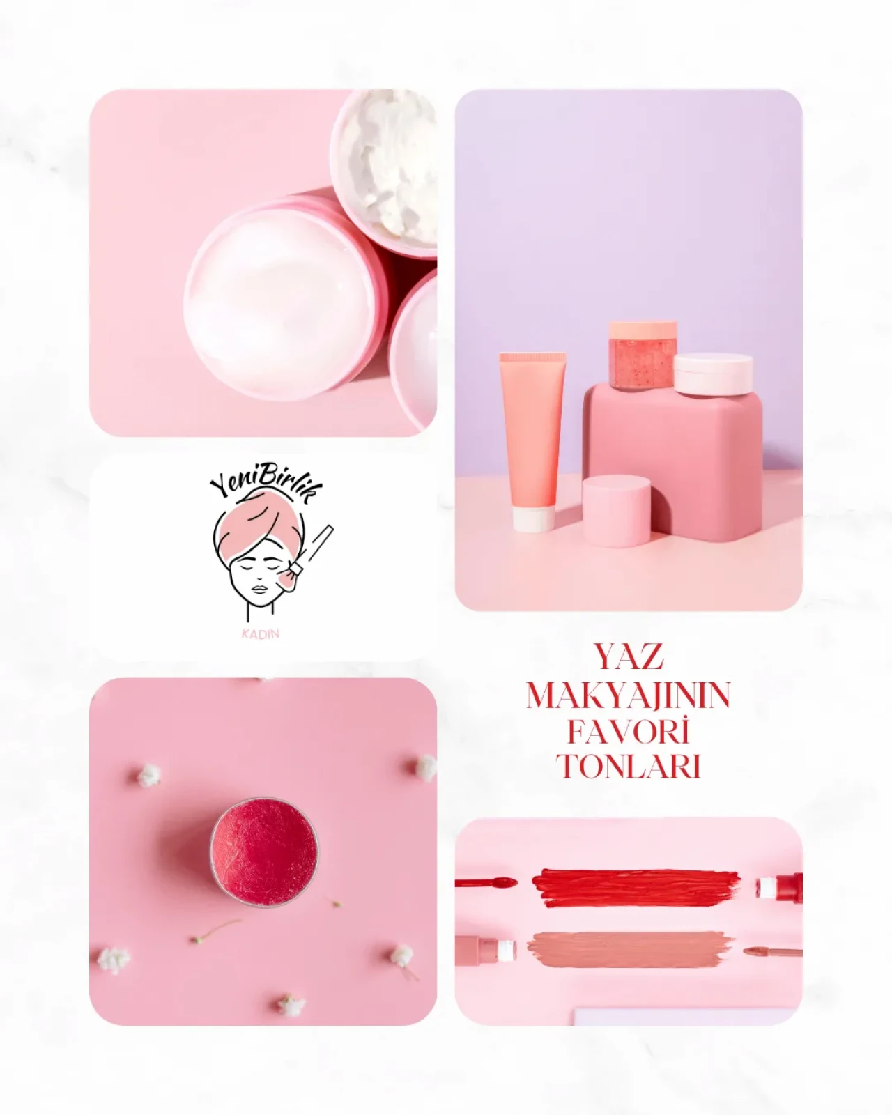 Kadınların Gözdesi Oldu: Şeftali ve Pembe Makyajla Güzelliğinizi Öne Çıkarın!