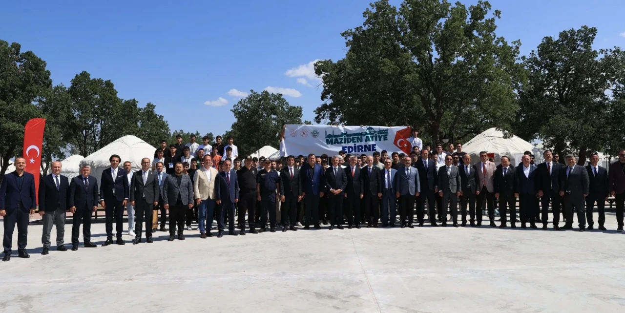 Edirne’de kıl çadırlarda tarih yolculuğu