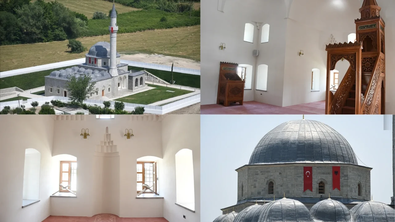 Arnavutluk’taki Kurşunlu Camisi Türkiye'nin desteğiyle yeniden hayat buldu