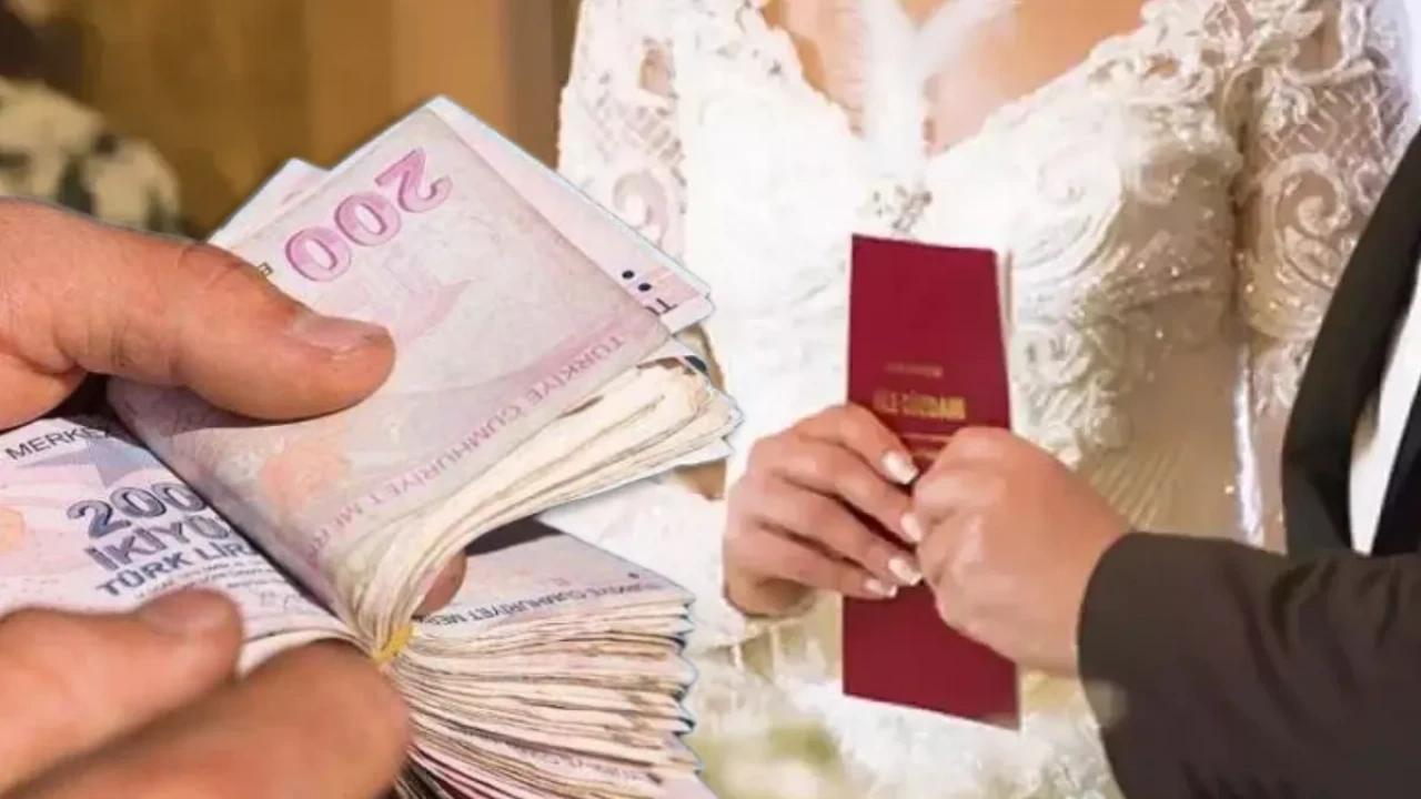 Yeni evlenenlere 10 bin TL düğün hediyesi! Sadece bu şartı karşılayın yeter