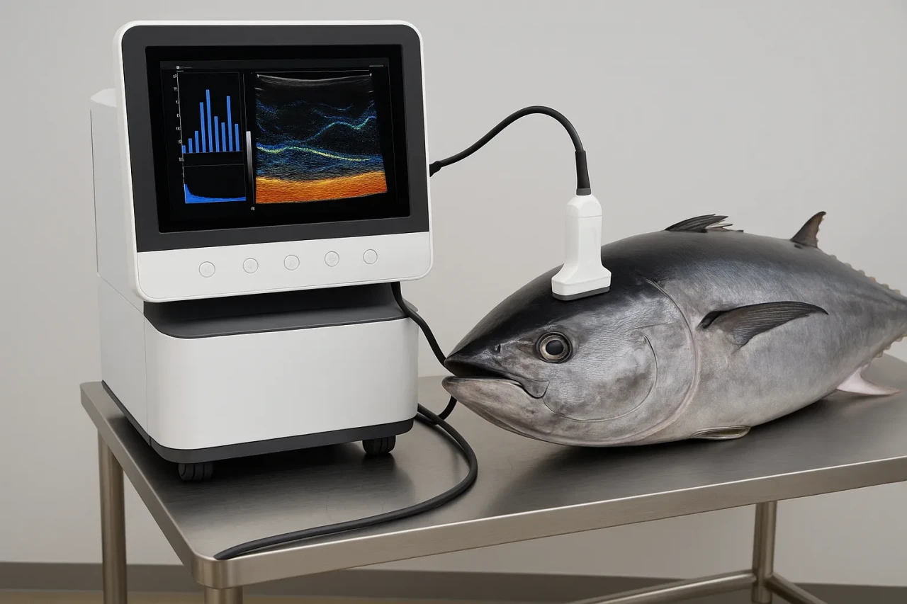 Yapay zekâyla ton balığına ultrason