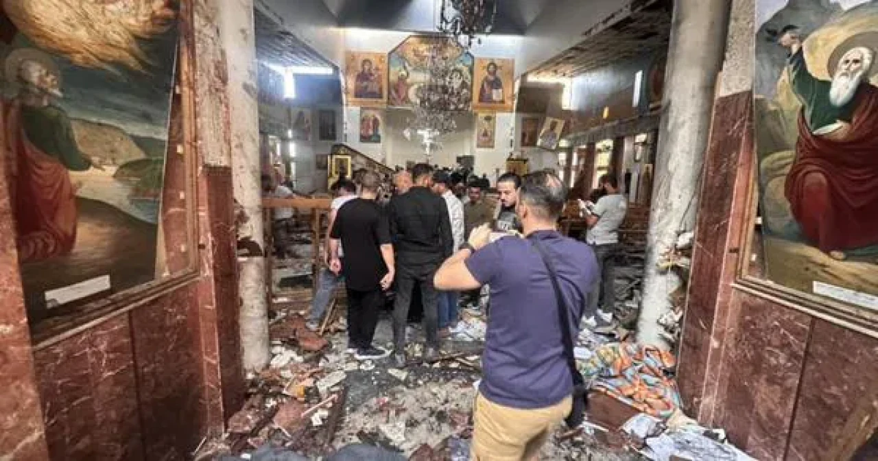 Şam'da Kiliseye Kanlı Saldırı: 15 Kişi Hayatını Kaybetti!