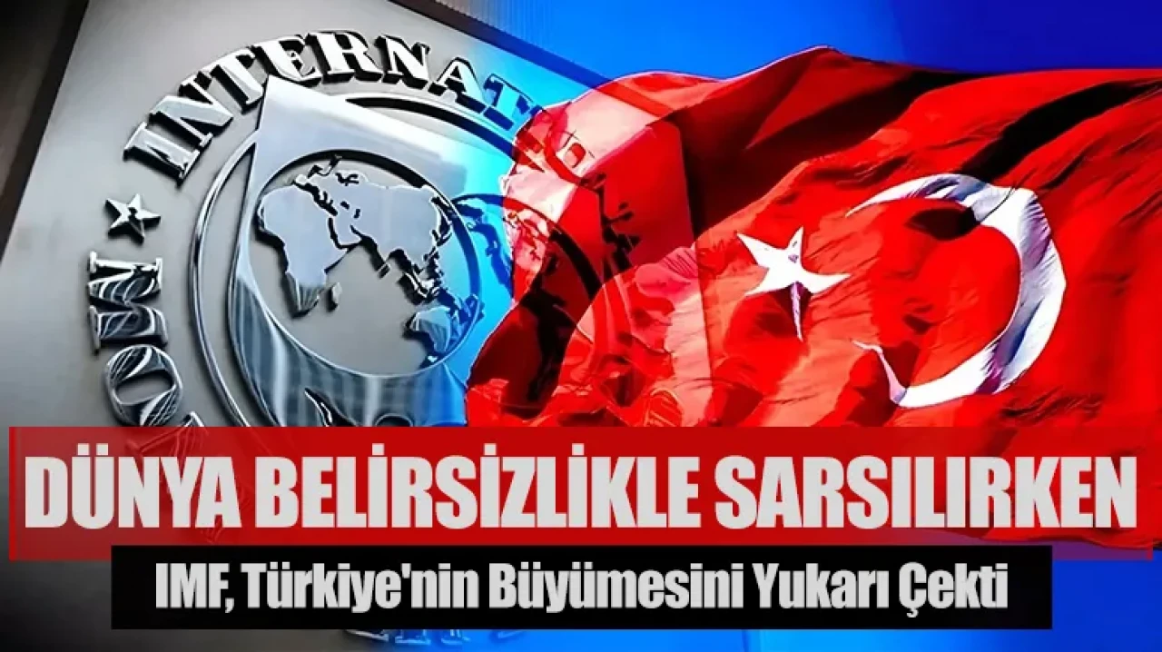 Dünya belirsizlikle sarsılırken IMF, Türkiye'nin büyümesini yukarı çekti