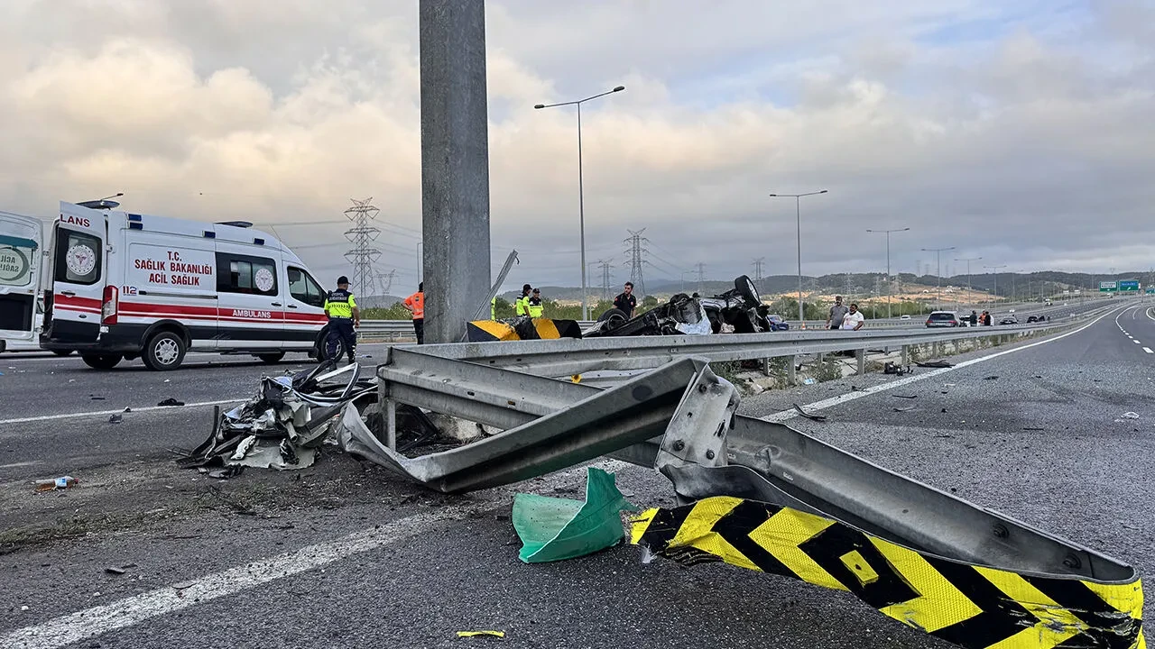 Kuzey Marmara Otoyolu'nda can pazarı: Anne hayatını kaybetti, çocuklar yaralı