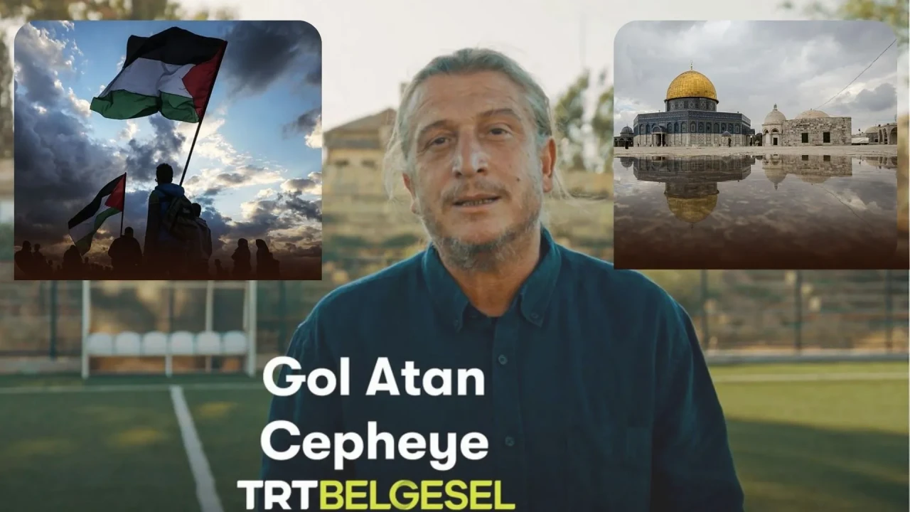 Filistin’in direnişi futbol sahasında: “Gol Atan Cepheye” TRT Belgesel’de başlıyor
