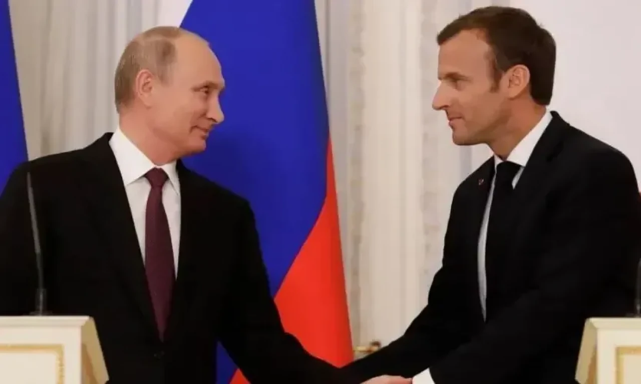 Macron, Putin ile iki saat telefonda görüştü! 2022'den bu yana ilk kez