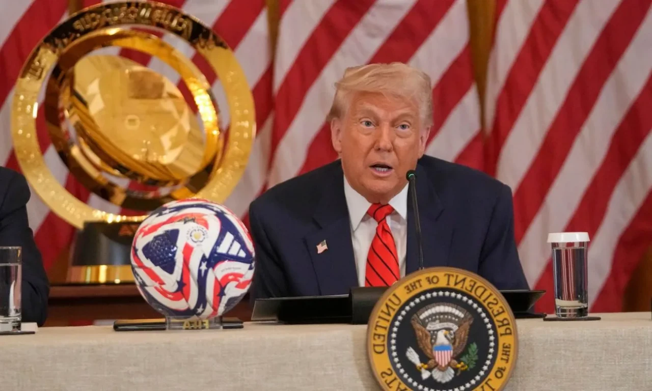 Donald Trump Kulüpler Dünya Kupası finalinde