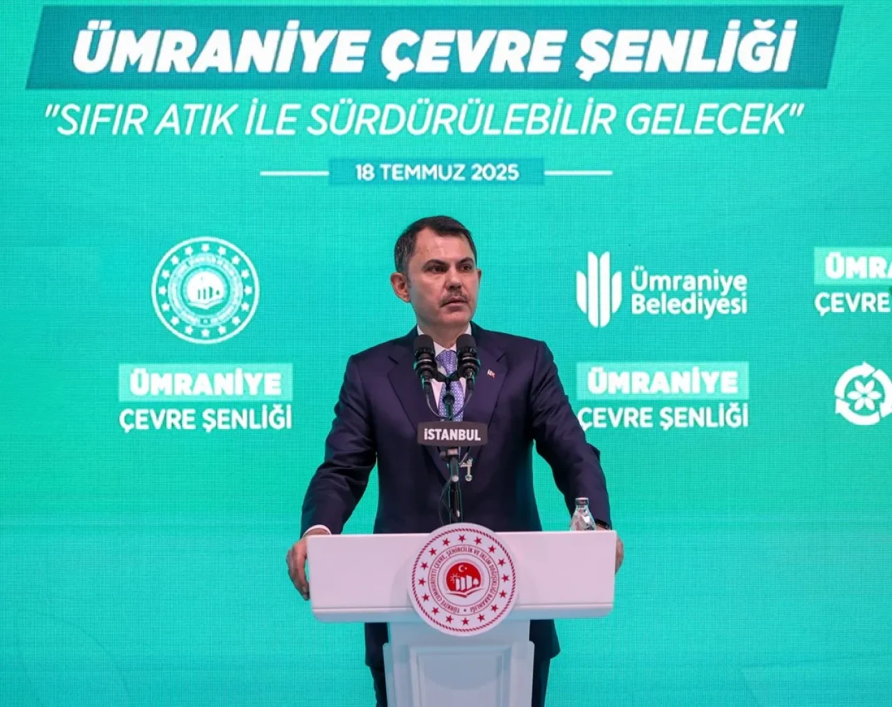 Bakan Kurum Ümraniye’de duyurdu: İklim Kanunu geleceğin teminatı olacak