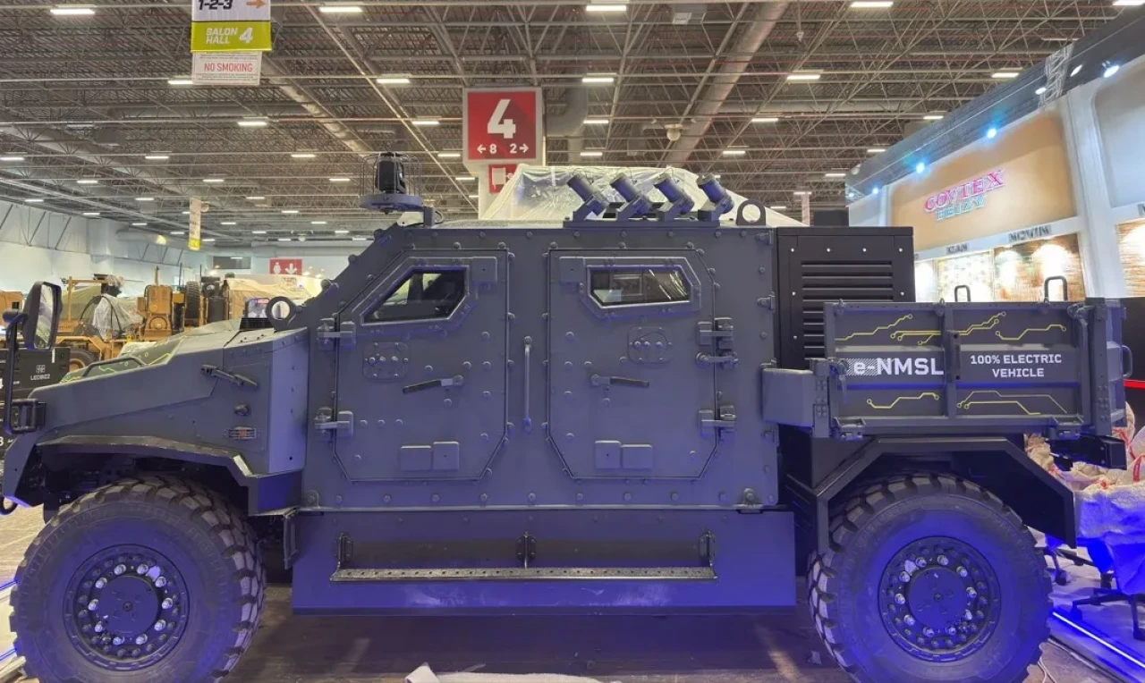 Sessiz çevik ve ölümcül: Türkiye’nin elektrikli zırhlı aracı eNMS-L tanıtıma hazır