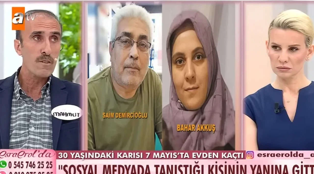 Esra Erol'da bir aile dramı daha: Karısı 70 yaşındaki adamla...