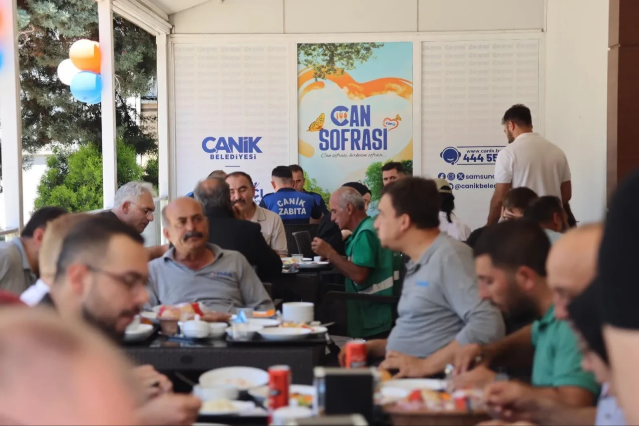 Canik Belediyesi’nden halk sofrasına alternatif: “Can Sofrası” hizmete girdi!