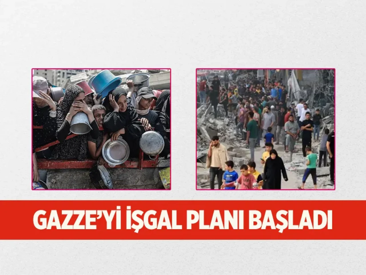 Gazze Şehri Kuşatma Altında: İşgal Planı Resmileşti