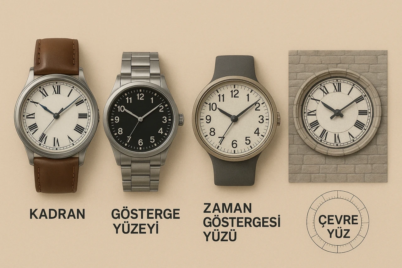 Saat Kadranı Eş Anlamlısı Ne Demek? 100 örnekle açıklıyoruz. Dilimizde Hangi Şekillerde Kullanılıyor?