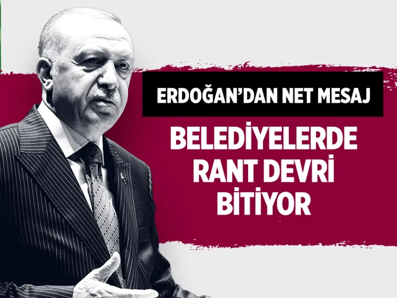 Cumhurbaşkanı Erdoğan'dan sert çıkış: Belediyeleri aile çiftliğine çevirenlere gözdağı