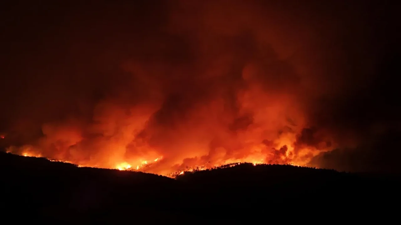 Çanakkale Gelibolu’da Orman Yangını: 5 Köy Tahliye Edildi