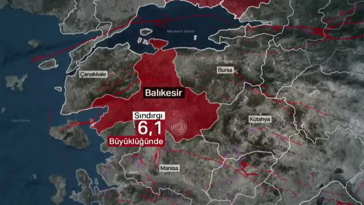 Son dakika... Balıkesir'de 6.1 büyüklüğünde deprem! İstanbul ve İzmir çok şiddetli sallandı