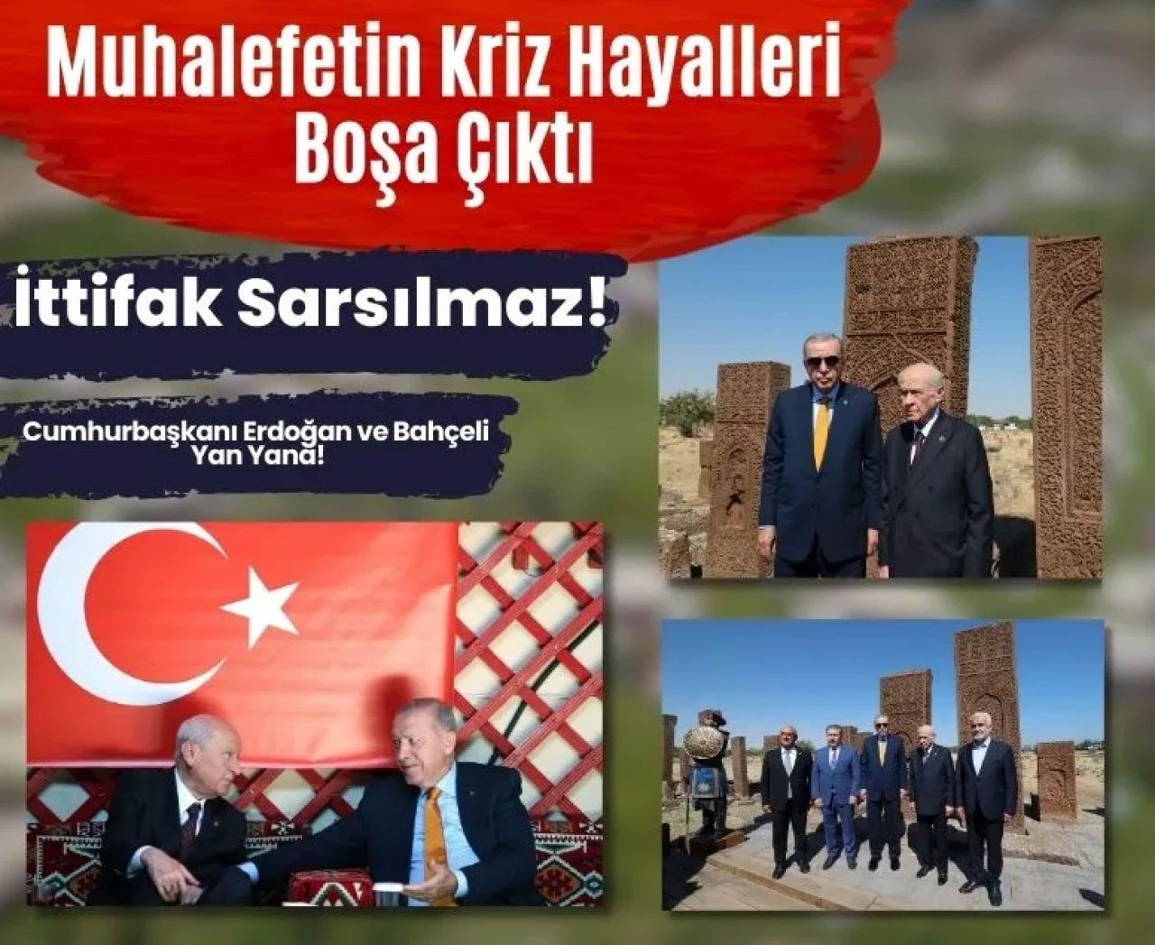 Cumhur İttifakı’ndan net mesaj: Birlikteyiz, krize yer yok!