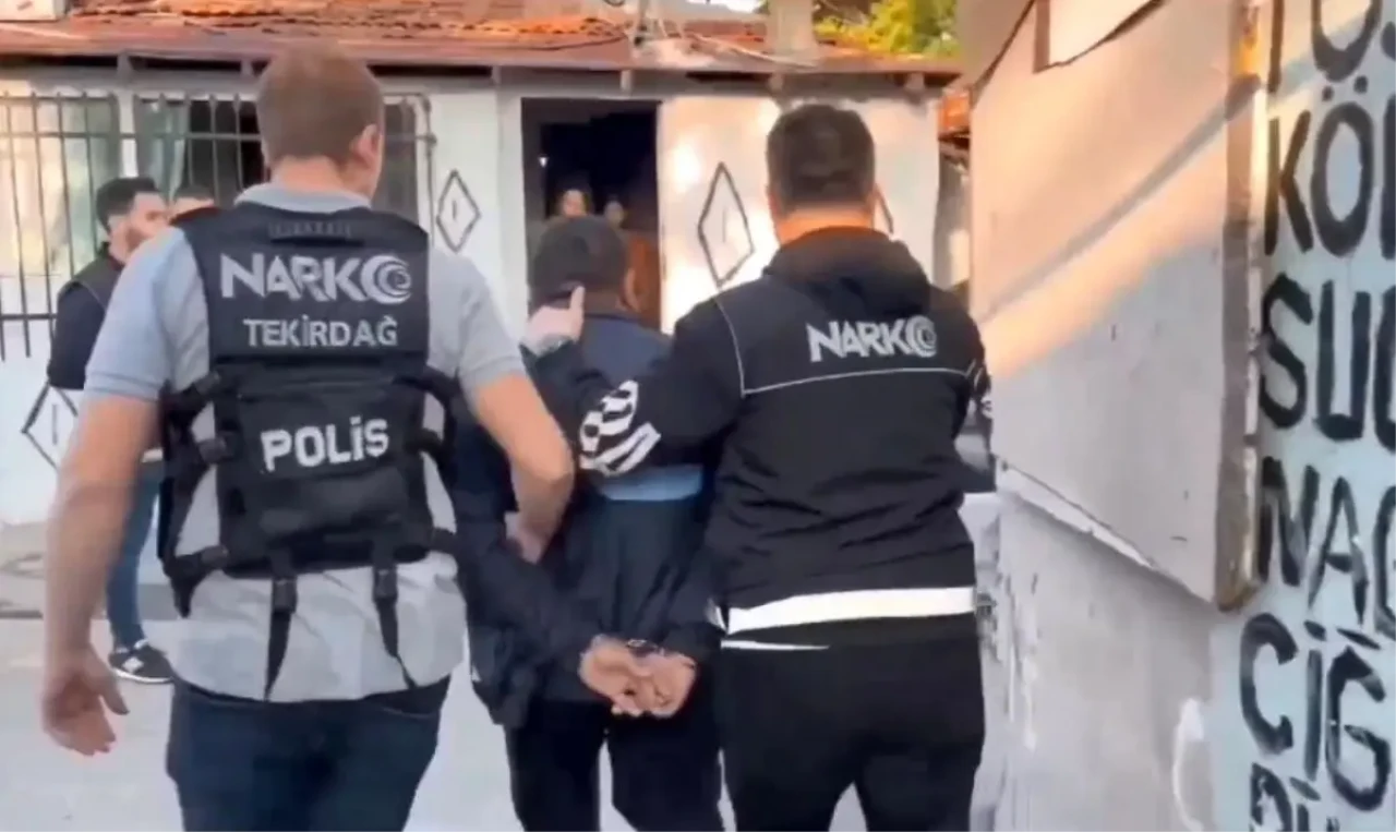 Tekirdağ’da Uyuşturucu Operasyonu: 3 İlçede 6 Tutuklama