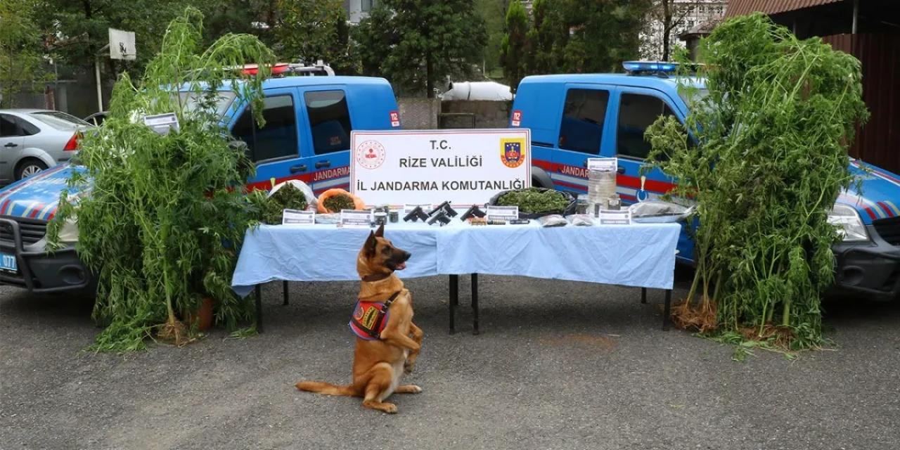 Uyuşturucuya geçit yok: Rize’de 5 kişi tutuklandı